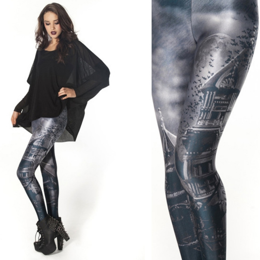 Black Milk Haunted House Original Smal leggings 🎃